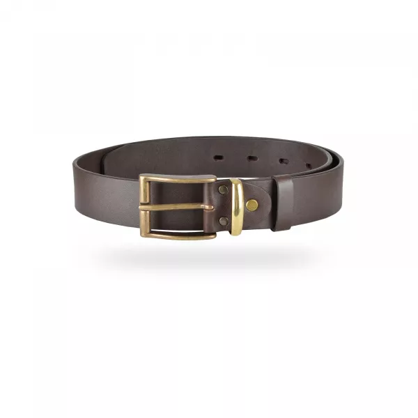 Ремень брючный Shaman (S-930-4, № 1 - 110 см, Brown, 30 мм)