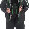 S-311-0, Black/Green, 10