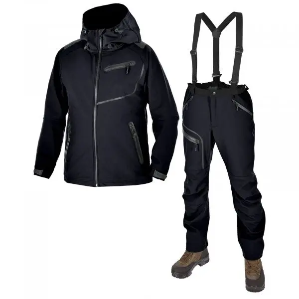 Костюм мужской «Сапсан I» (Soft Shell) (98161, 62 - 64 / 188, Черный)