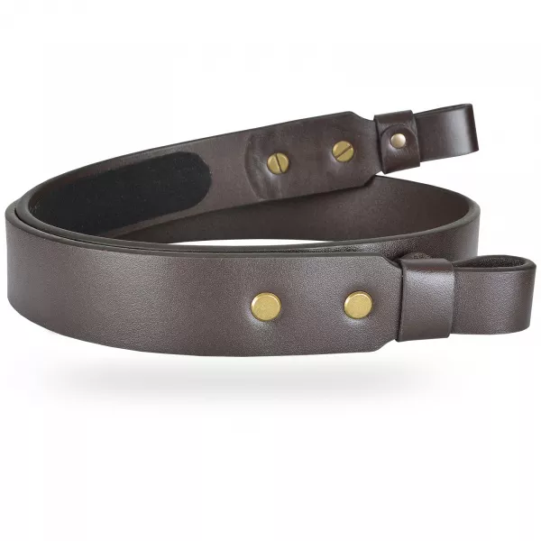 Ремень ружейный Shaman прямой 35 мм (винтовое соединение) (S-920-4, 100 см, Brown)